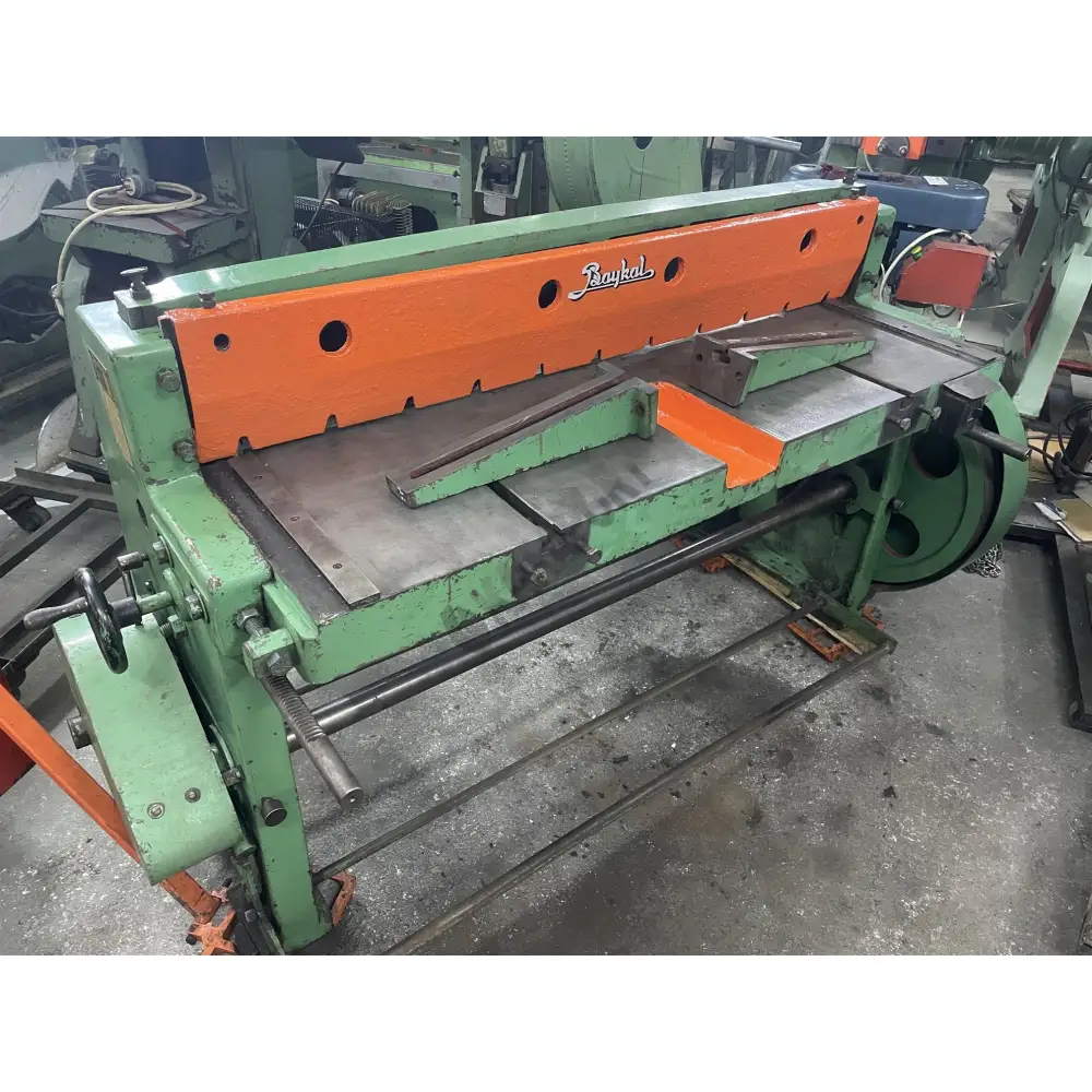 1260x2,5 mm BAYKAL MOTORLU GİYOTİN MAKAS