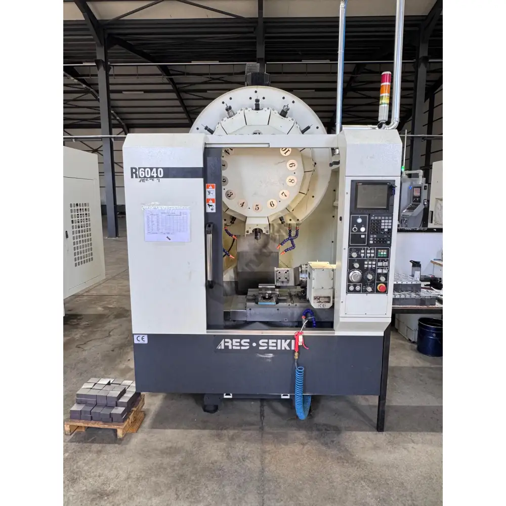 4 Eksen Ares Seiki R-6040 CNC Kılavuz Çekme Tezgahı-2023