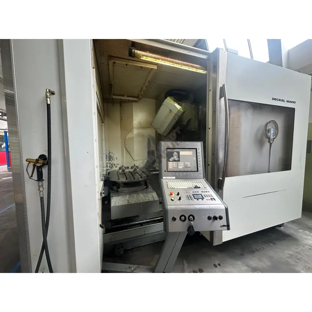 5 Eksen DMG DMC 80 U hi-dyn CNC İşleme Merkezi-2004