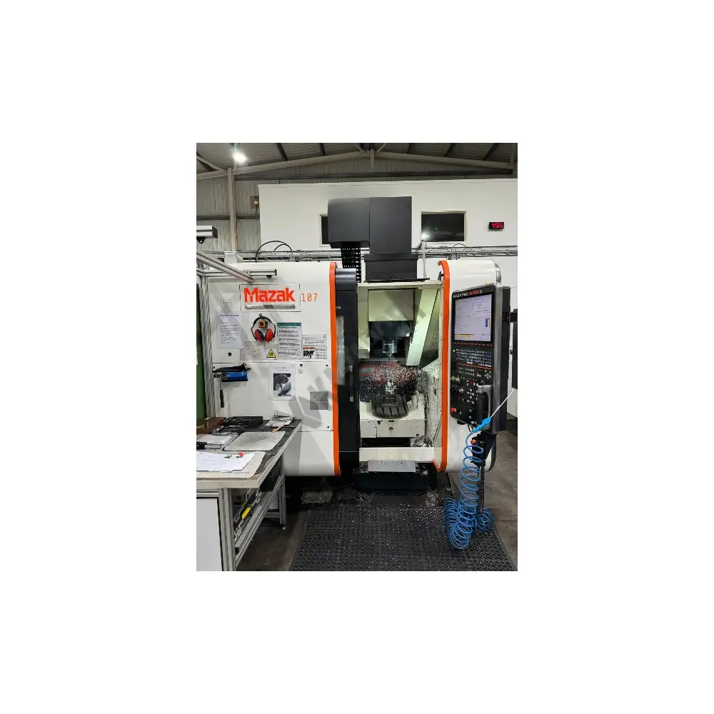 5 Eksen Mazak Variaxis i-500 Simültane CNC İşleme Merkezi–2014