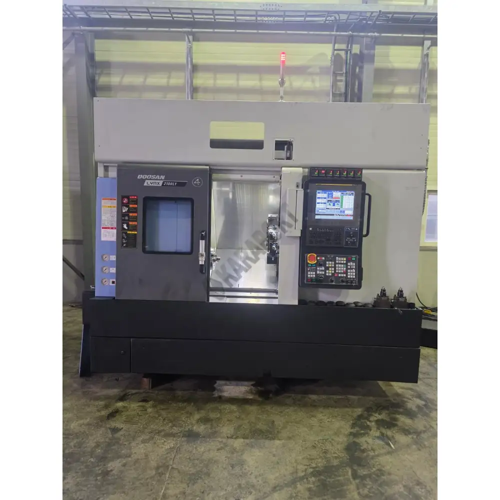 8 inç Doosan Lynx 2100-LY C ve Y Eksen CNC Torna Tezgahı-2022