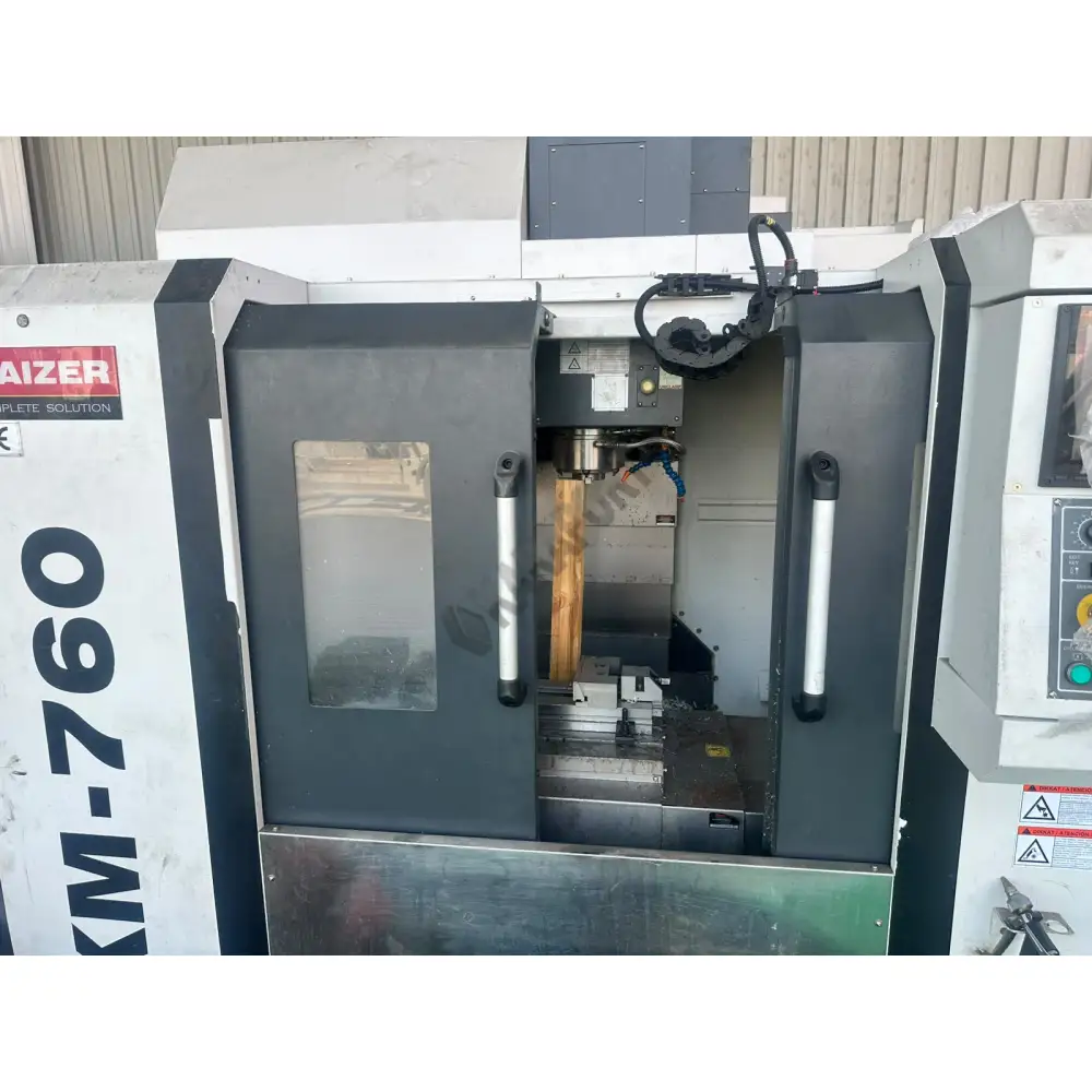 Akira Seiki Kaizer KM-760 CNC İşleme Merkezi ve Detron Marka Divüzör-2023