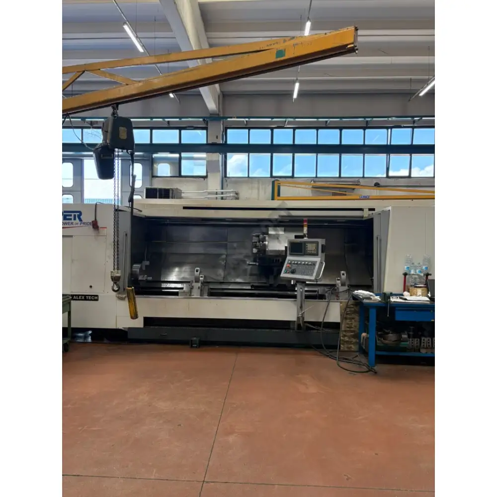 Alex Tech Viper VT40A C Eksenli Çift Arayataklı 4 mt Boy CNC Torna ve Takımları-2008