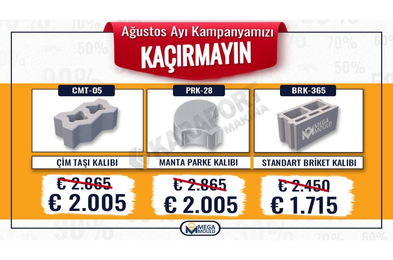Çim taşı kalıbı, parke taşı kalıbı, briket makine kalıbı