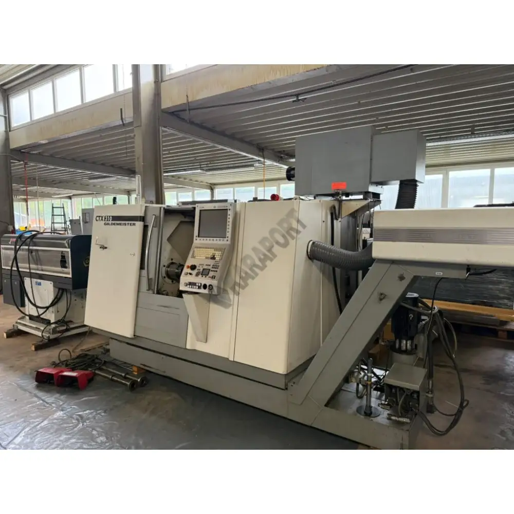 Gildemeister CTX 310 C Eksen CNC Torna Tezgahı ve Çubuk Sürücü–2008