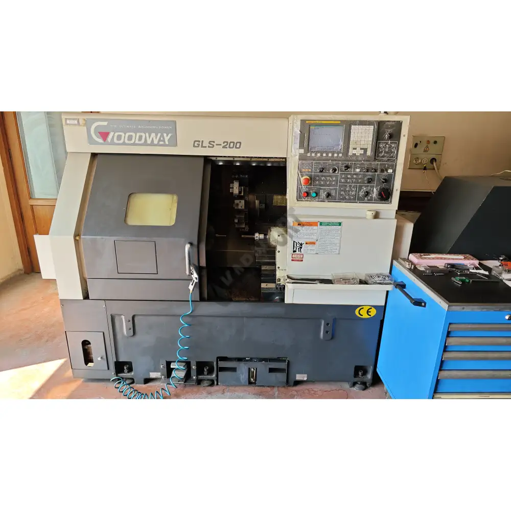 GOODWAY GLS-200 C EKSENLİ CNC TORNA TEZGAHI