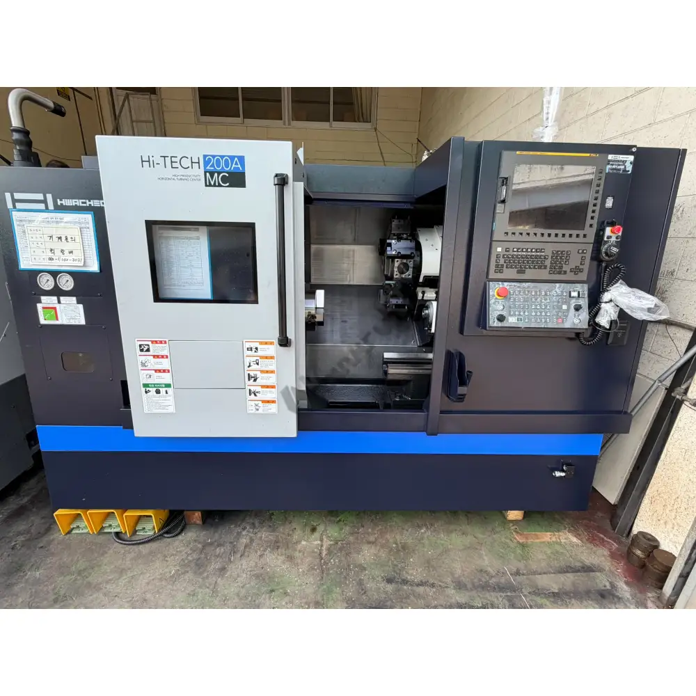 Hwacheon Hi-Tec 230A MC C Eksen CNC Torna Tezgahı-2025