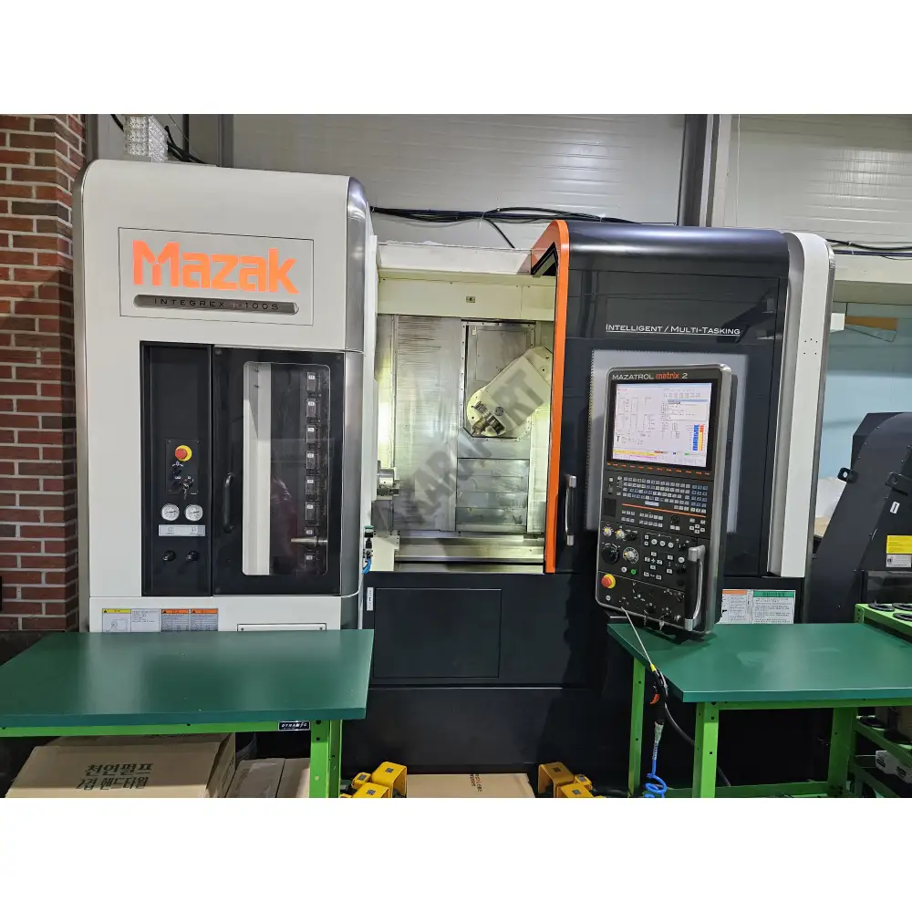 Mazak Integrex i-100S 5 Eksen CNC Tornalama Merkezi-2014