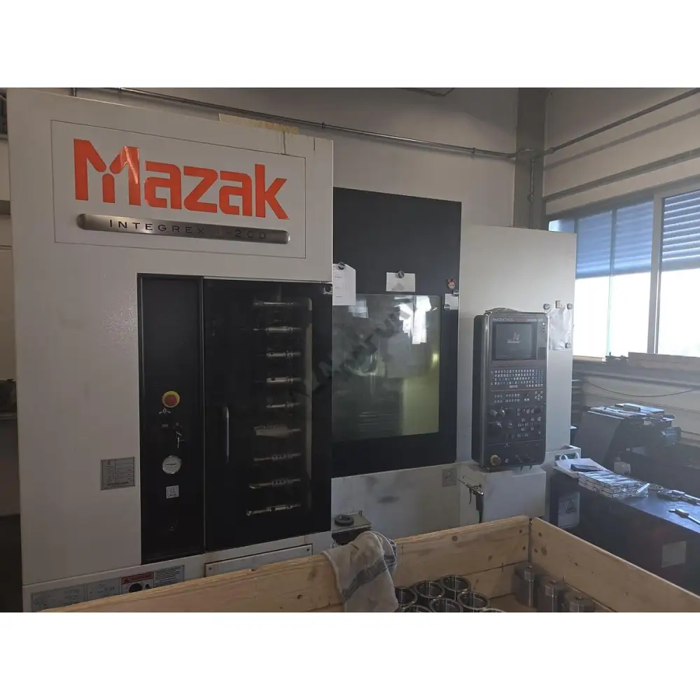 Satılık 2012 Mazak Integrex J-200 5 Eksen CNC Tornalama Merkezi-2012