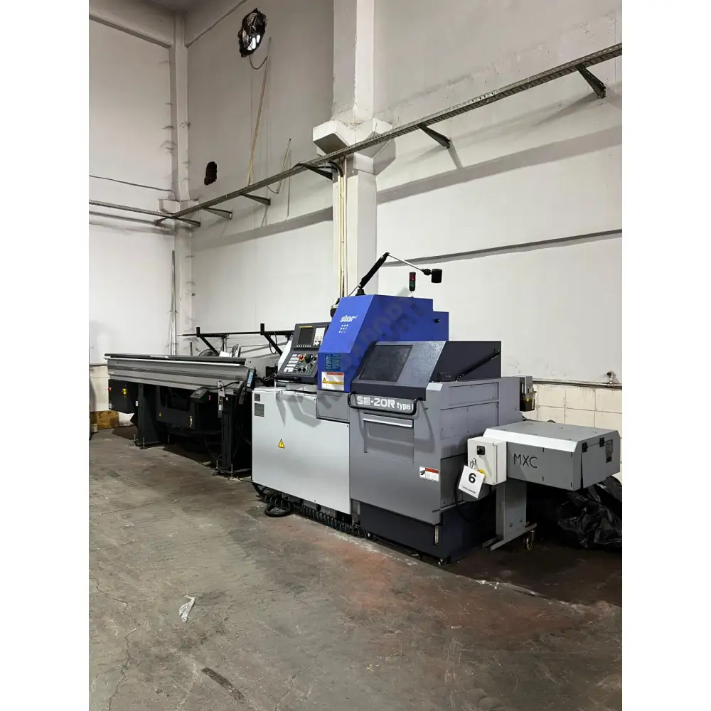 Star SB-20R 7 Eksen CNC Kayar Otomat Tezgahı ve Sürücüsü-2022