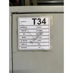12 inç Leadwell LTC-25AL CNC Torna Tezgahı-2007