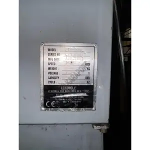 12 inç Leadwell LTC-25AL CNC Torna Tezgahı-2007