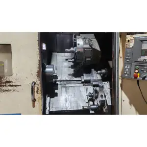 12 inç Okuma LU 400M C Eksen Çift Taret CNC Torna Tezgahı-2003
