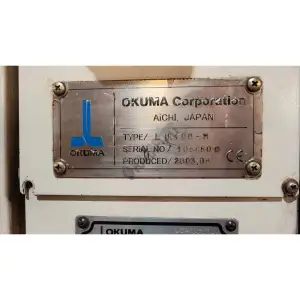 12 inç Okuma LU 400M C Eksen Çift Taret CNC Torna Tezgahı-2003