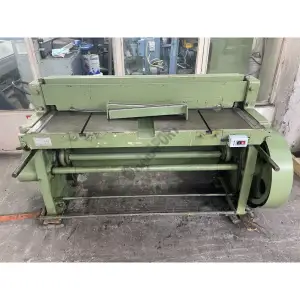 1260'LIK BAYKAL MOTORLU GİYOTİN MAKAS TEZGAHI