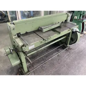 1260'LIK BAYKAL MOTORLU GİYOTİN MAKAS TEZGAHI