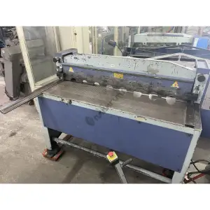 1320'LİK ERMAKSAN REDÜKTÖRLÜ GİYOTİN MAKAS TEZGAHI