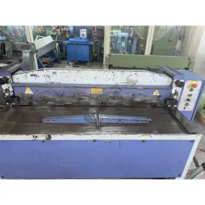 1320'LİK ERMAKSAN REDÜKTÖRLÜ GİYOTİN MAKAS TEZGAHI