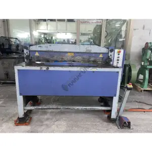 1320'LİK ERMAKSAN REDÜKTÖRLÜ GİYOTİN MAKAS TEZGAHI