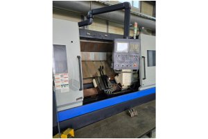 15 inç Arayataklı Hwacheon Hi-Tech 550-AXL CNC Torna Tezgahı
