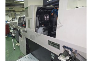 2 Adet 2019 Tsugami B0386L-III CNC Kayar Otomat Tezgahı ve Sürüc