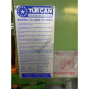 35 TONLUK ÇELİK GÖVDE PNÖMATİK EKSANTRİK PRES