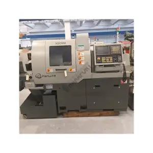 5 Eksen Hanwha XD-20H CNC Kayar Otomat Tezgahı ve Çubuk Sürücü-2006