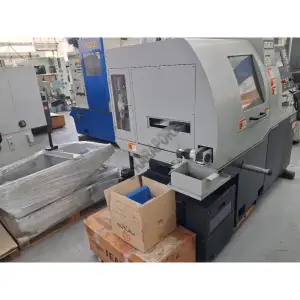 5 Eksen Hanwha XD-26H CNC Kayar Otomat Tezgahı ve Çubuk Sürücü-2015