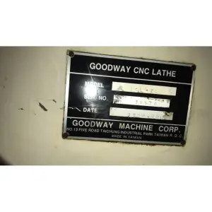 8 inç Goodway GCL-2L CNC Torna Tezgahı - 1994