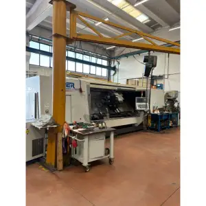 Alex Tech Viper VT40A C Eksenli Çift Arayataklı 4 mt Boy CNC Torna ve Takımları-2008
