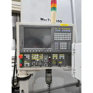 Ara Yataklı Okuma Macturn 550 CNC 5 Eksen Tornalama Merkezi-2008