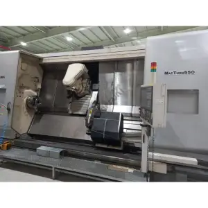 Ara Yataklı Okuma Macturn 550 CNC 5 Eksen Tornalama Merkezi-2008