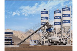 BETON SANTRALİ 90 m3 - TWINSHAFT MİKSER (İTALYAN)