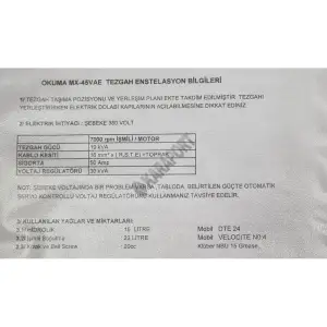 Divüzörlü Okuma MX-45VAE CNC Dik İşleme Merkezi-1987