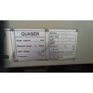 Divüzörlü Quaser MV154PL12 CNC Dik İşleme Merkezi-2007