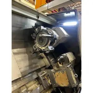 Doosan Puma 400LM 15 inç C eksenli Arayataklı CNC Torna (Boy 2 mt)
