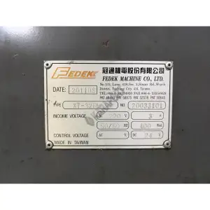 Hanwha XD-26H CNC Kayar Otomat Tezgahı ve Çubuk Sürücü-2011