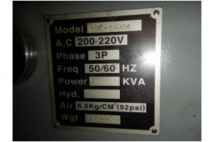 Hartford VMC-1600SP CNC Dik İşleme Merkezi ve Divüzör Ref-3176