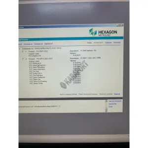 Hexagon Global 07.10.07 CMM 3 Boyut Ölçüm Cihazı-2018