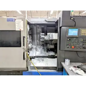 Hwacheon HI Tech 450 AL YMC C-Y Eksen CNC Torna-2012