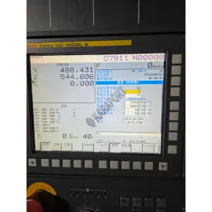 Hyundai Wia LV-1100RM C Eksenli CNC Dik Torna Tezgahı-2018