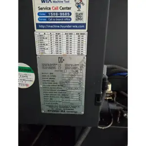 Hyundai Wia LV-1100RM C Eksenli CNC Dik Torna Tezgahı-2018