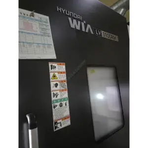 Hyundai Wia LV-1100RM C Eksenli CNC Dik Torna Tezgahı-2018