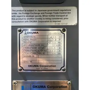 Okuma Ace Center MB-46VAE CNC İşleme Merkezi-2004