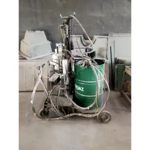 Rtm Polyester Enjeksiyon MVP Karistirici Tankli