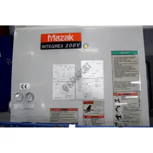 Simültane Mazak Integrex 200Y C ve Y Eksenli CNC Torna Tezgahı-2001