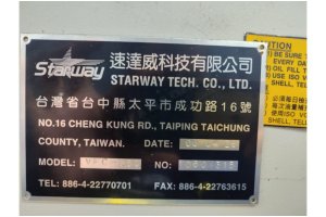 Starway VMC-850 CNC Dik İşleme Merkezi-2007