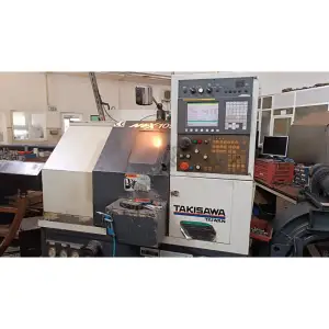Takisawa NEX-105 CNC Torna Tezgahı ve Çubuk Sürücü-2010
