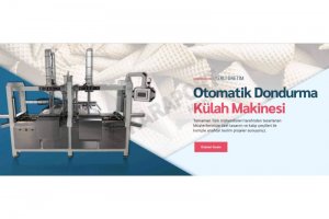 Tam Otomatik Dondurma Külah Makinesi