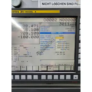 Toyoda FA 630S Çift Palet CNC Yatay İşleme Merkezi–2008